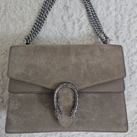 Gucci Dionysus Suede Handbag - Picture 1 of 7